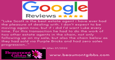 Are Beaumont Gibbs the best Estate Agent in Plumstead & Woolwich? We like to think so. July 2022: