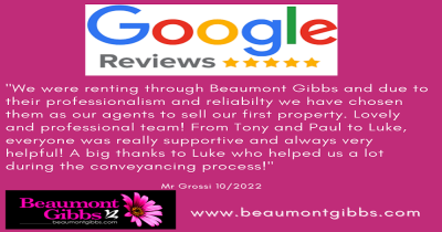 Are Beaumont Gibbs the best Estate Agent in Plumstead & Woolwich ? We like to think so. October 2022