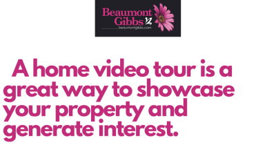 A home video tour is a great way to showcase your property and generate interest.