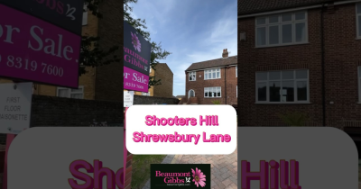 3 Bedroom Home, Shooters Hill, Shrewsbury Lane, Guide £480,000 Dont Miss out!