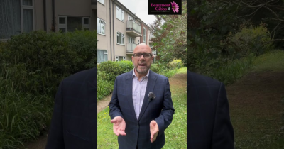 Stunning London views from this 2 bedroom apartment