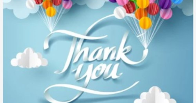 A LOVELY THANK YOU CARD FROM A VERY PLEASED SELLER, ON THE SALE OF HIS HOUSE IN MACOMA ROAD SE18.