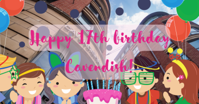 Happy 17th birthday Cavendish! Here's how it started all those years ago... 🎈