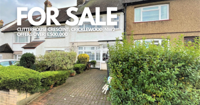 Two bedroom mid terrace home located in Cricklewood with no onward chain...