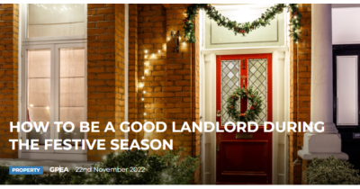 How to be a Good Landlord During the Festive Season...