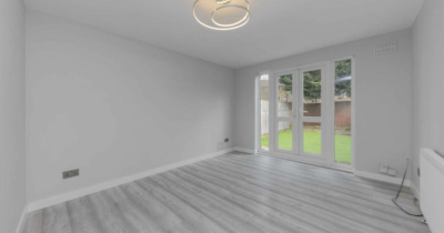 Two double bedroom ground floor flat located in Childs Hill  with private garden and parking.