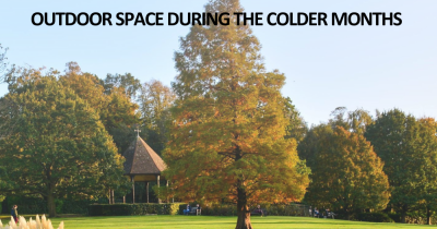 Three tips to make the most of your outdoor space during the colder months