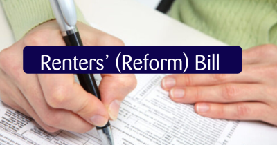 Renters (Reform) Bill second reading in Parliament 23/10/23