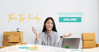 #ThreeTipFriday is here with a fun one - How to Make Cash Selling Your Unwanted Clothes Online!