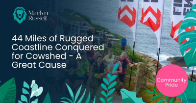44 Miles of Rugged Coastline Conquered for Cowshed - A Great Cause