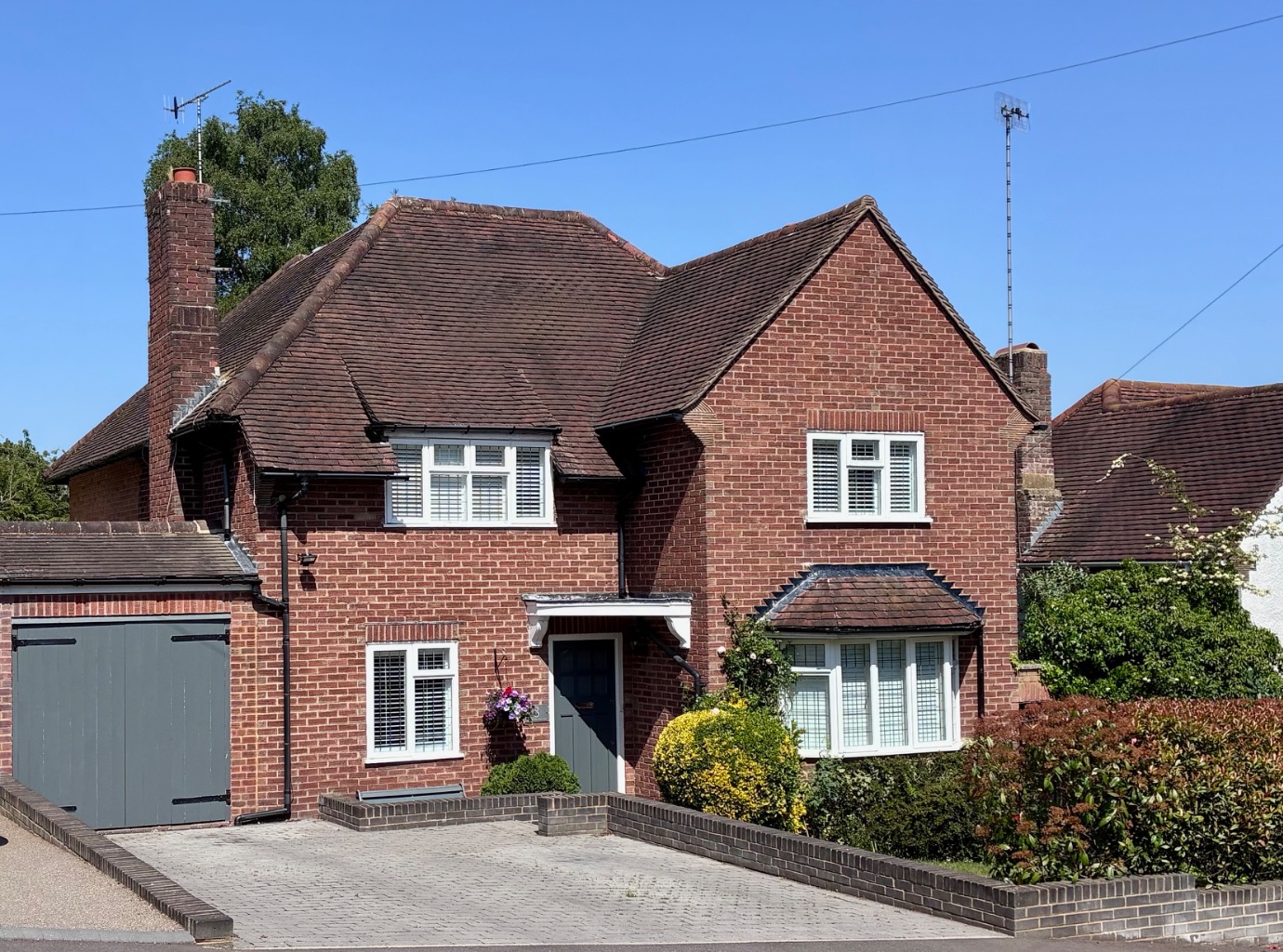 A substantial family home with valley views, west facing garden and exceptional living space A substantial family home with valley views, west facing garden and exceptional living space