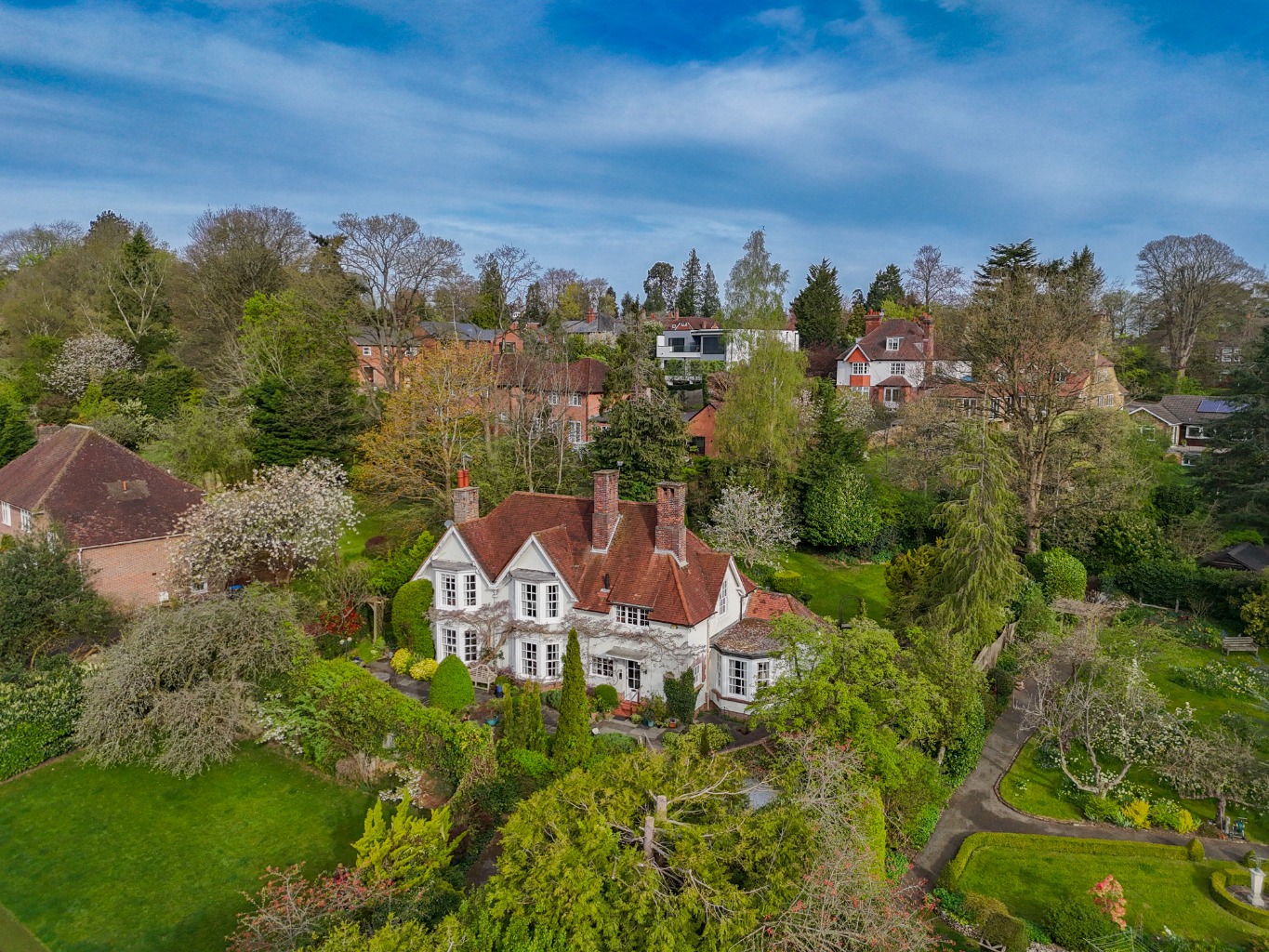 A Rare Opportunity: Characterful Five Bedroom Home on a Private Elevated Plot in central Berkhamsted A Rare Opportunity: Characterful Five Bedroom Home on a Private Elevated Plot in central Berkhamsted