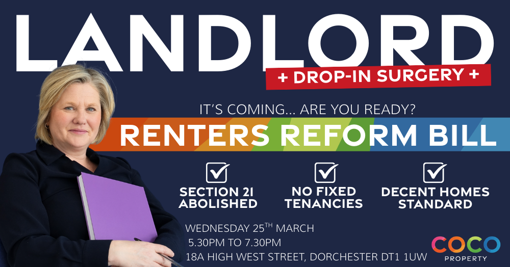 Renters Reform Bill: Essential Compliance for Landlords & Our Drop-in Surgery