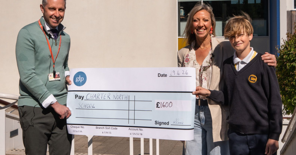 GLP supports North Charter School with £1,600 as part of their Support Our School Initiative