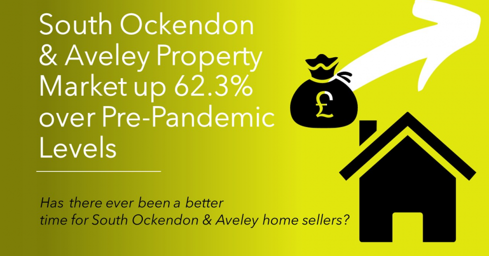 South Ockendon and Aveley Property Market Improved by 62.3% Over Pre-pandemic Levels