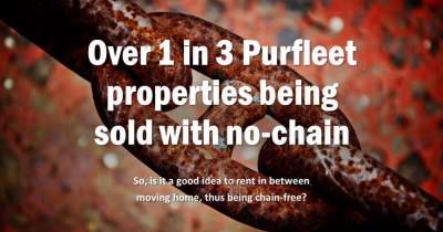Over 1 in 3 Purfleet Properties Being Sold with No Chain