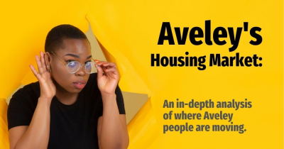 Aveley's Housing Market:  An in-depth analysis of where Aveley people are moving.