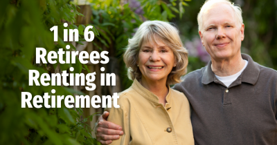 1 in 6 Retirees Renting in Retirement