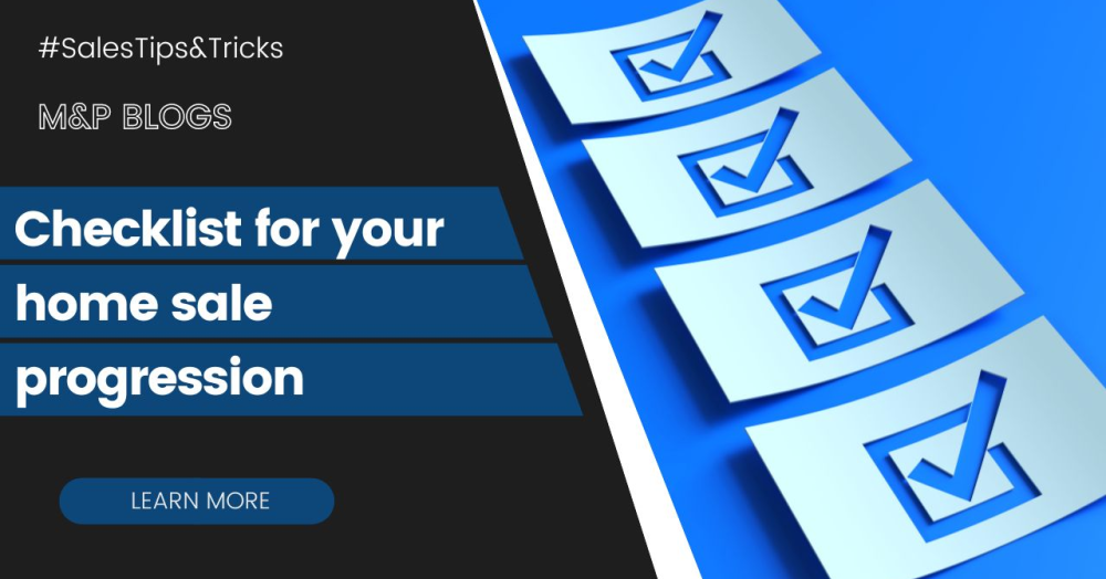 Checklist for your home sale progression