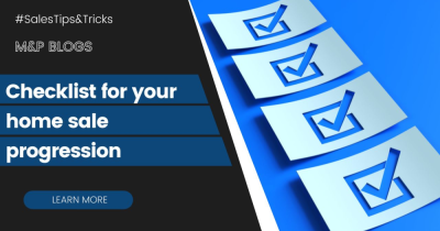 Checklist for your home sale progression