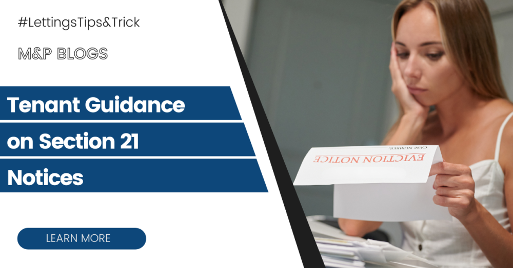 M&P Estates: Tenant Guidance on Section 21 Notices