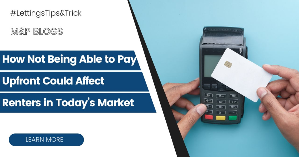 How Not Being Able to Pay Upfront Could Affect Renters in Today’s Market