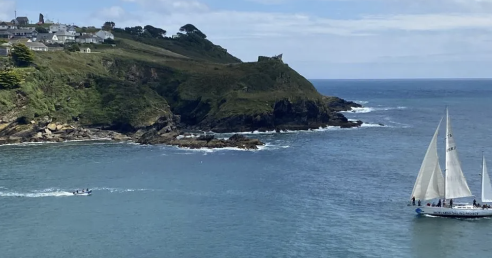 A Good Luck Message to All the Young Venturers Departing Fowey Today!