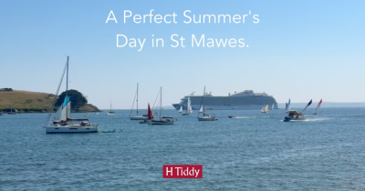 A Perfect Summer's Day to Sell Properties on The Roseland Peninsula.