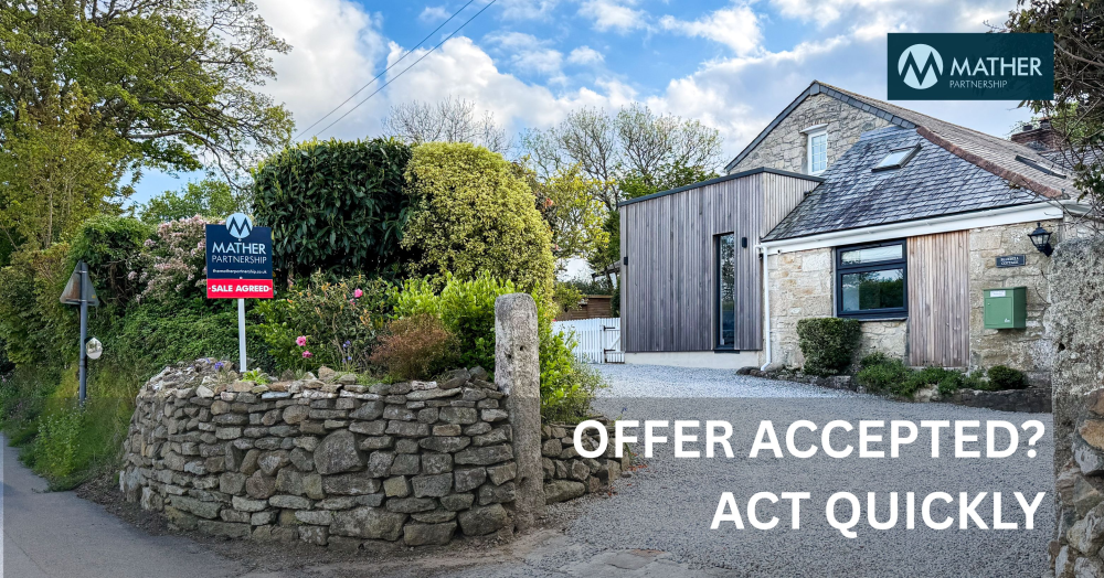Offer Accepted? Act Quickly to Avoid Delays and Get the Property Taken Off the Market for You