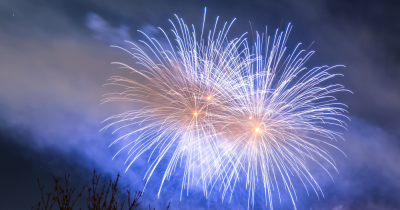 SPARKLERS  AT THE READY!!