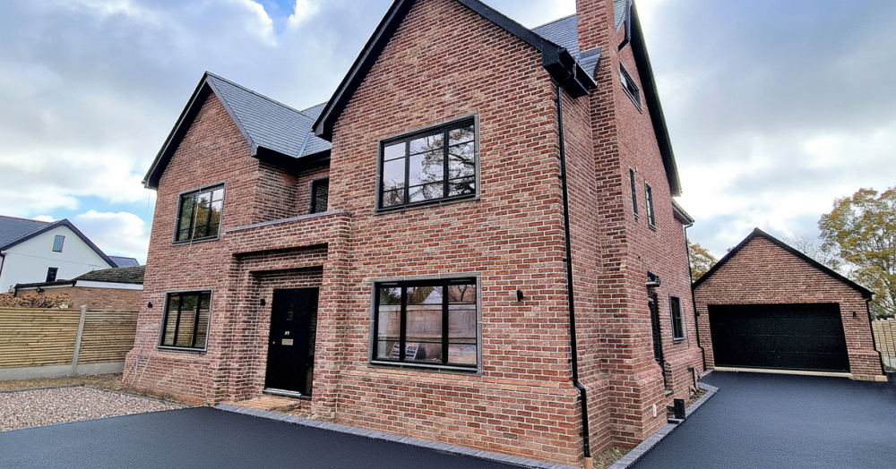 Two superbly crafted, brand-new family homes nearing completion