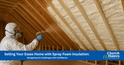 Selling Your Essex Home with Spray Foam Insulation: Navigating the Challenges with Confidence