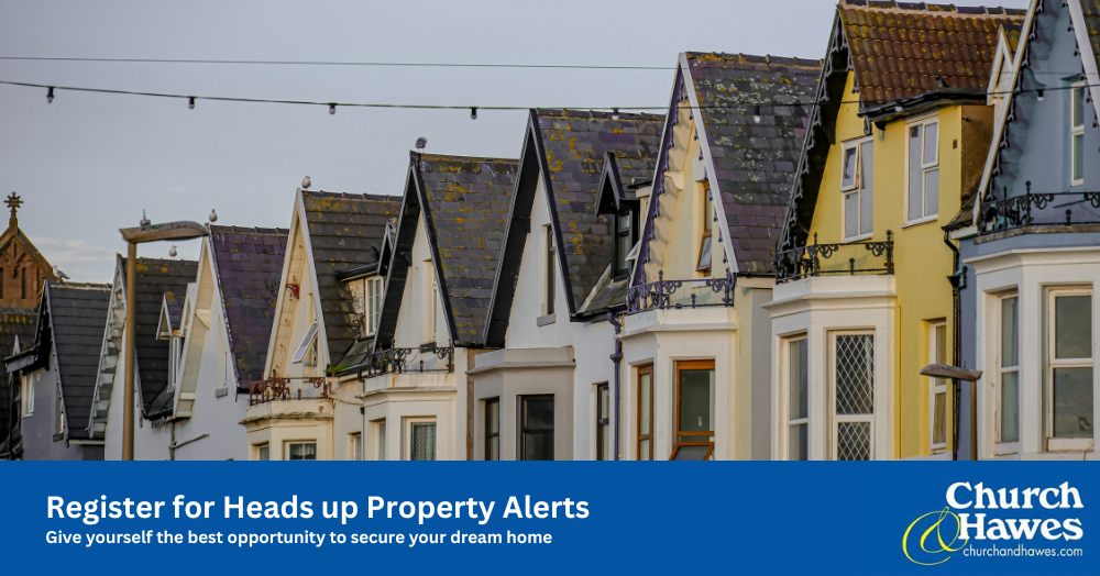 Get the most from your property search by UPDATING/REGISTERING for "Heads Up Property Alerts"!
