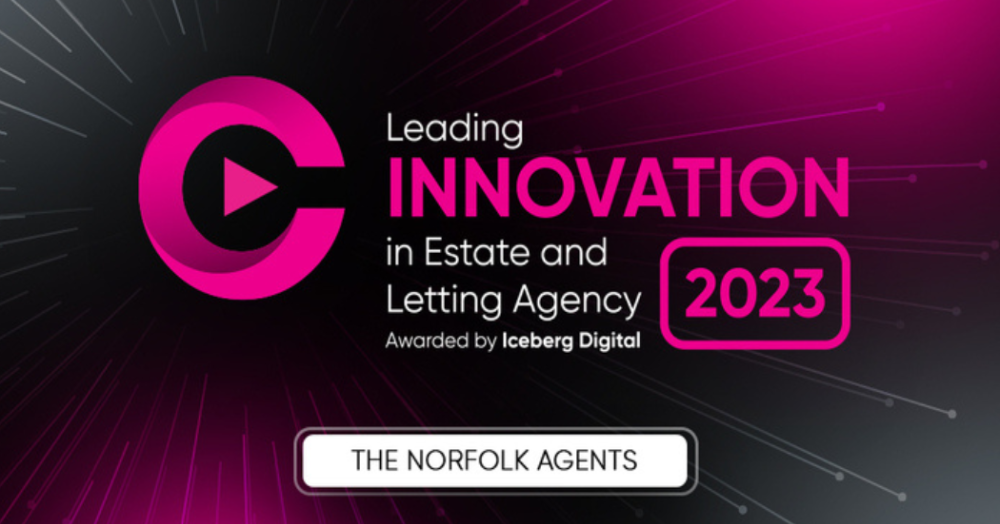 The Norfolk Agents Awarded With The Innovation Award For 2023 By Iceberg Digital.