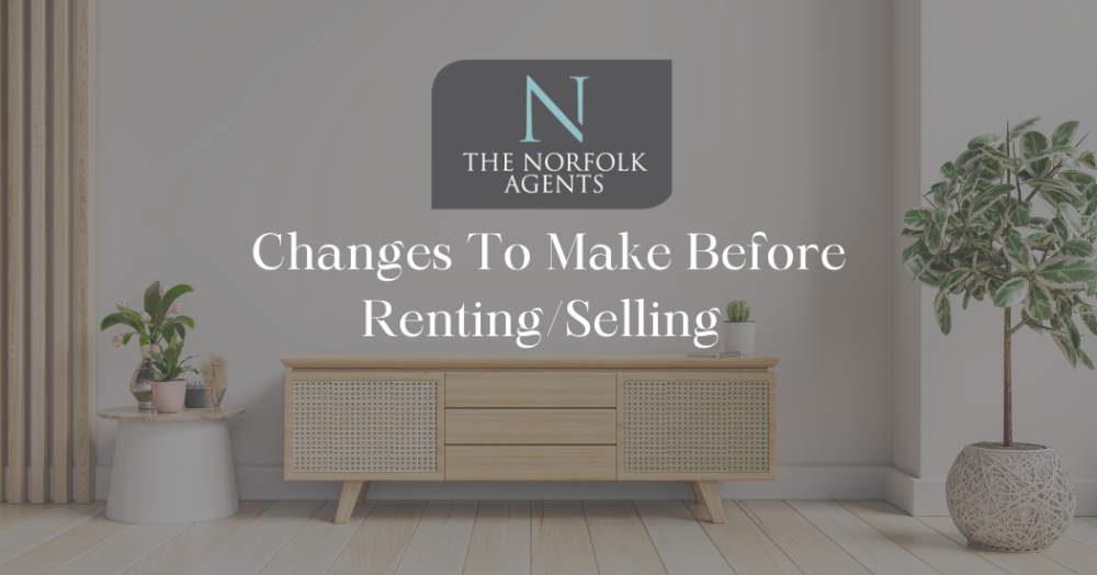 Improvements to make before selling or renting your home.