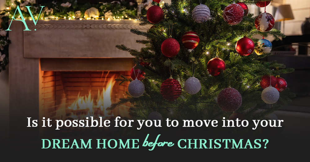 Is it possible for you to move into your dream home before Christmas?🎁🏡🎄🎅