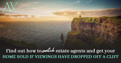 Find Out How to Switch Estate Agents & Get Your Home Sold , If Viewings Have Dropped Off a Cliff  π