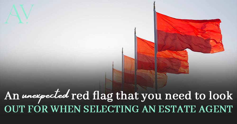 An unexpected red flag that you need to look out for when selecting an estate agent🚨