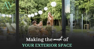 Making the most of your exterior space 🌳