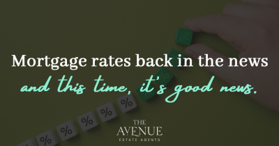 Mortgage rates are back in the news — and this time, it's good news.