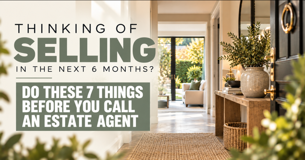 Thinking Of Selling In The Next 6 Months? Do These 7 Things Before You Call An Estate Agent