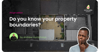 Do you know where your boundaries are for your property in Slough?