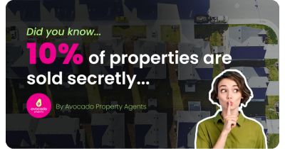 10% of properties sold in England now sold in secret