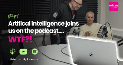We had AI as our guest on the podcast to talk  property investment...can you guess what it said?!