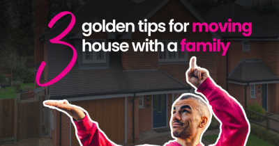 Our 3 golden tips for moving home with a family