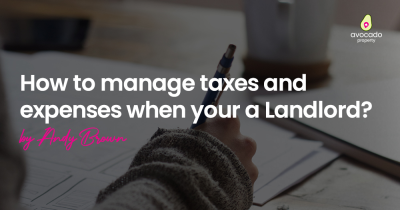 Managing taxes and expenses when your a Landlord