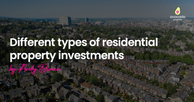 The different types of residential property investments