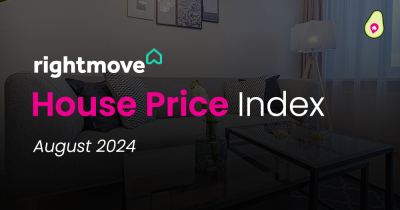 August Rightmove House Price Index