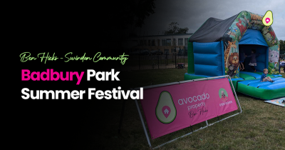 Ben Hicks at the Badbury Park Summer Festival