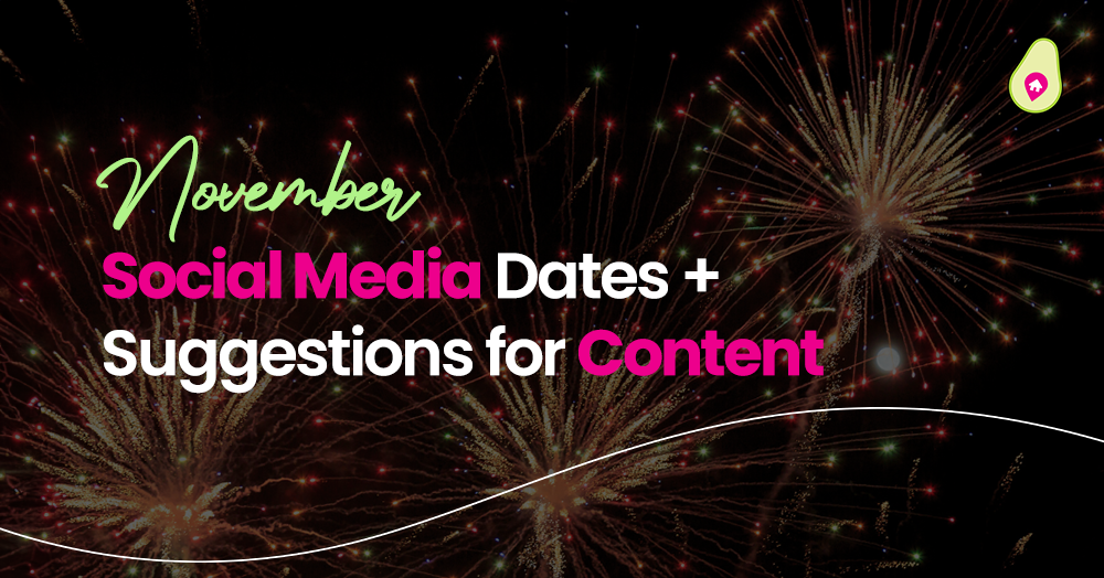 November Social Media Dates & Suggestions for Content 🎇📚